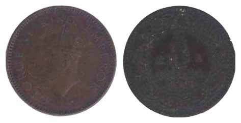 Copper (26), 1/12 Anna, various dates: 1912 to 1921, 1923 to 1936, 1939 and 1941. Fine+ to