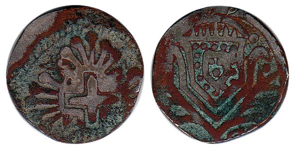 Diu, Silver, Xerafim, ND. Fine+, Scarce.
