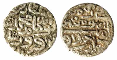 Khidr Khan (AH 817-824), Silver, 11.23 g, Tanka, in the name of Muhammad bin Firuz, AH xxx