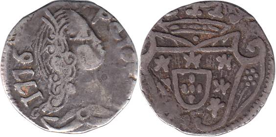 Goa, Jose I, Silver, Pardao, 1776, (KM 159). Very Fine+, Very Rare