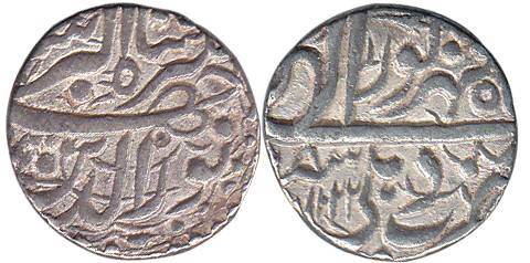 Jahangir, Silver, Rupee, Delhi Mint, Nurud din type, AH 1022/8, Shahrewar Month (KM 145.6)