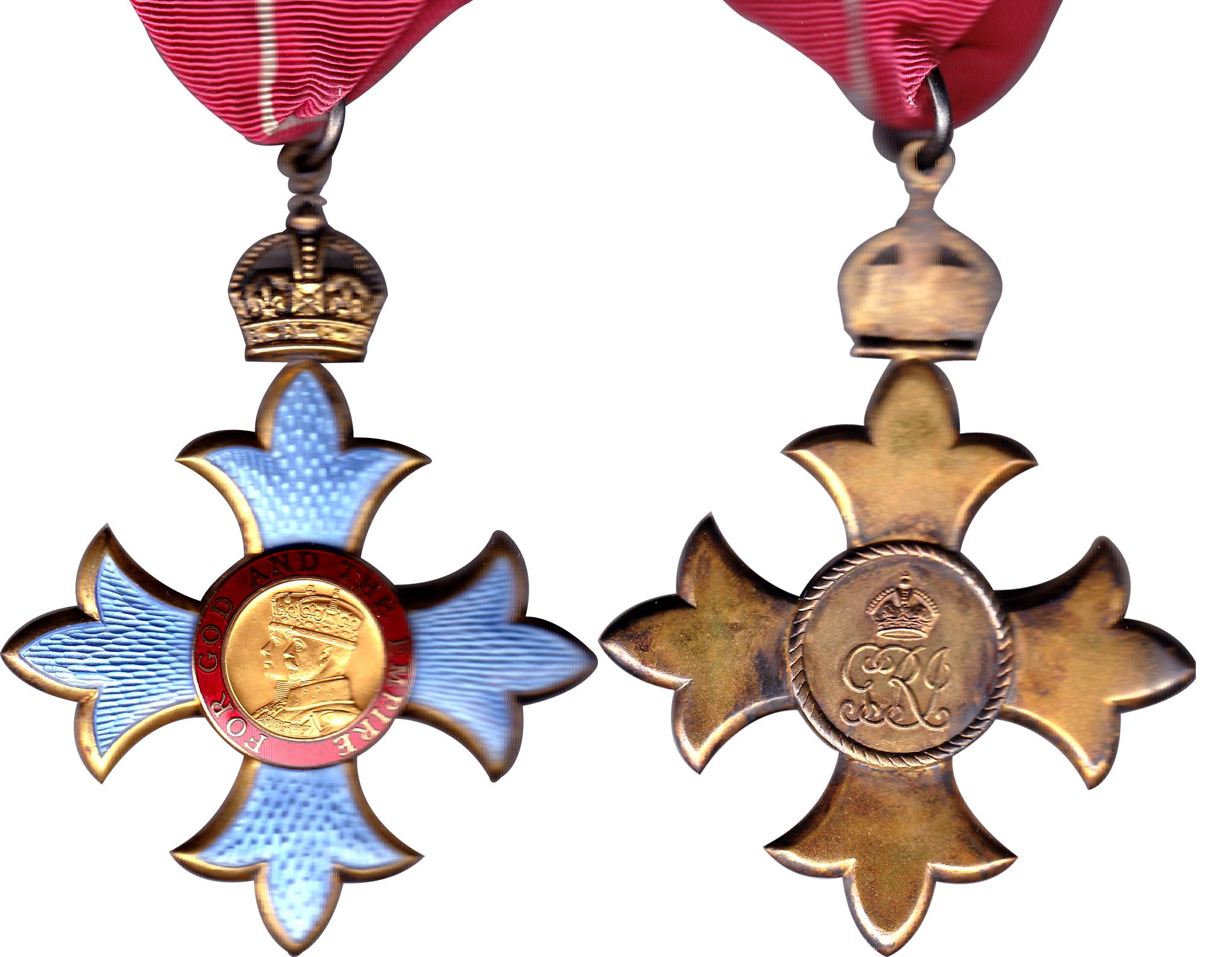 CBE Decoration, for the British and Indian Army Officers, 2nd type with the portrait of Ge