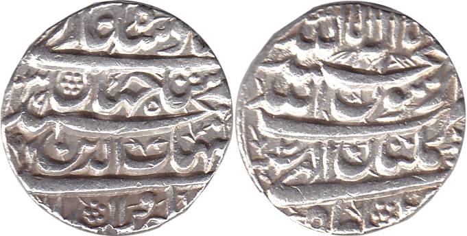 Shah Jahan, Silver, Rupee, Multan Mint, four lines type, AH 1039. About Extremely Fine, Sc