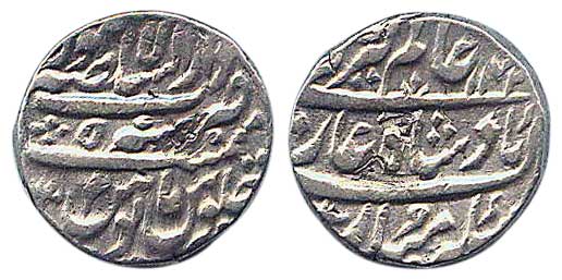 Lahore Mint, Silver, Rupee, in the name of Alamgir II, AH 1172/5, Dar-us-Sultanate Lahore 