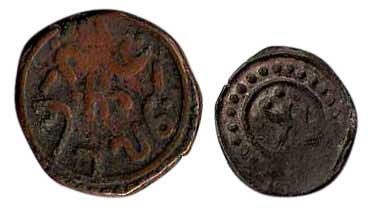 Copper (9), Paisa (7), and ½ Paisa (2). Numerous varieties, Fine+. 9 coins