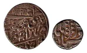 Silver (3), Rupee, ¼ and 1/8 Rupee. Various dates and varieties. Very Fine+. 3 coins