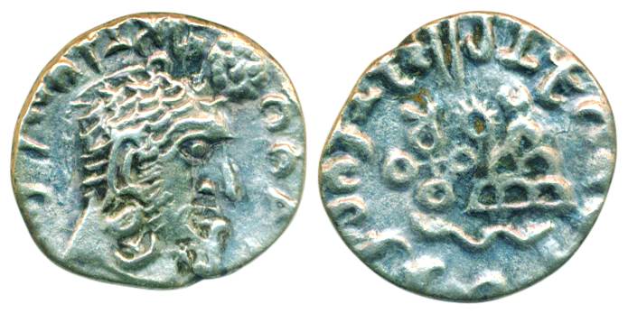Satavahanas, Gautamiputra Yajna Satakarni, (c AD 167-196) Silver, Portrait type, typical S