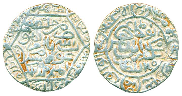 Sikandar bin Ilyas, Silver Tanka, 10.72g, Balda Firuzabad Mint, AH 784 (G&G# B199). Very f