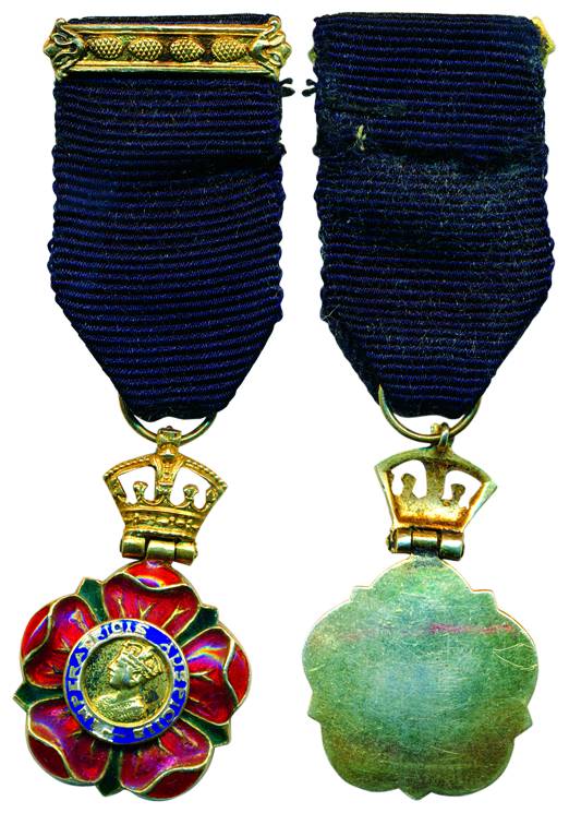 CIE Miniature Medal (Gold), Companion of the order of the Indian Empire, with original rib