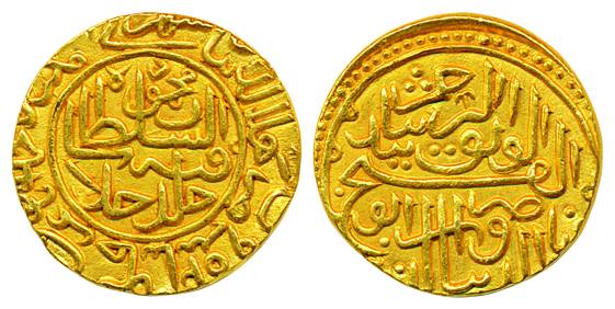 Nasir al Din Mahmud Shah I, Gold Tanka, 11.50g, Muhammadabad urf Champanir Mint, AH 902, (
