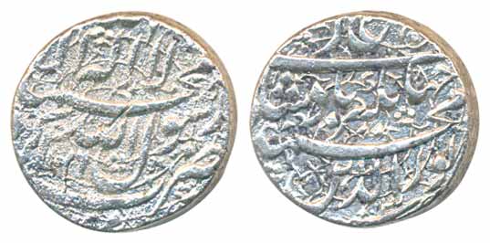 Jahangir, Silver Heavy Jahangiri Rupee, 13.48 g, Agra mint, Nur-ud-din type, AH 1016/ RY 3