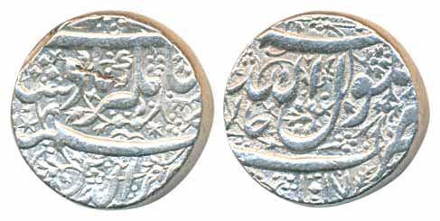 Jahangir, Silver Rupee, 11.44g, Jalnapur Mint, Nur-ud-din type, AH 1017 (KM# 141.6). Very 