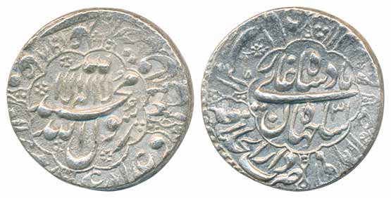 Shah Jahan, Silver Rupee, 11.36g, Dar-ul-Khilafat Akbarabad Mint (KM# 229.1). Very fine, s