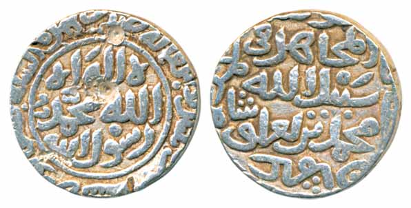 Muhammad bin Tughluq, Silver Tanka, 10.92g, Satgaon Mint, AH 736 (G&G# B124). Very fine, s