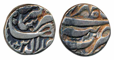 Jahangir, Silver Rupee, 11.26g, Tatta Mint, Ilahi Month Mihir (KM# 145.17). Very fine, sca