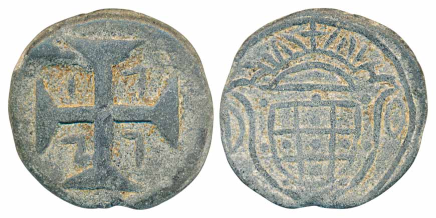 Jose I, 20 Bazarucos, 19.05g, 1777, Obv: Crowned arms, Rev: Maltese cross divides date in 