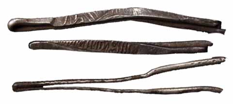 Persian Gulf, Silver (5), Larin. Uncleaned, longer bars of the coins with fuller legends, 