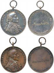 Claude Martin Medal (2), Silver & Bronze, La Martinenere College, Lucknow. Unawarded, with