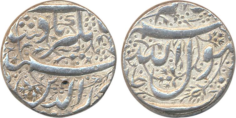 Jahangir, Silver Rupee, 11.45g, “Nur ud Din” type, Jalnapur Mint (KM# 141.6). Very fine, r