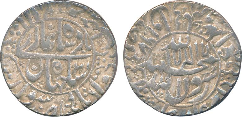 Shah Jahan, Silver Rupee, 11.42g, Surat Mint, AH 1067 / RY 31, central inscription within 