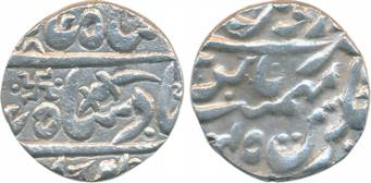 Silver Rupee, 11.31g, Pali Mint, in the name of Shah Alam II, AH (11)28/ RY 45 (KM# 183). 