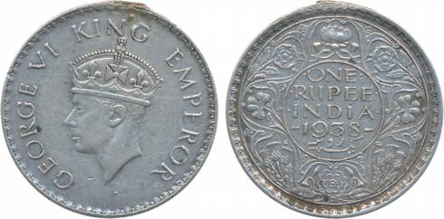 1972, Uncirculated Set of 2, “25th Anniversary of Independence”, Bombay Mint, Rupees 10 & 