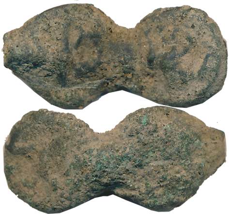 Post-Mauryun, Kausambi Region, Cast Copper, 6.03g, Elephant walking to left on obverse, a 