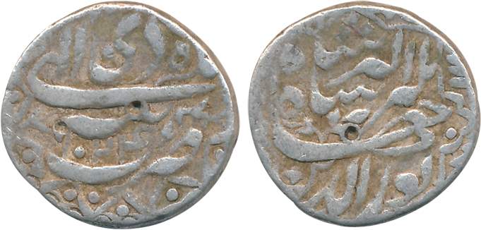 Jahangir, Silver Rupee, 11.35g, Tatta Mint, AH 1024, Ilahi Month Di (KM# 145.17). Fine+