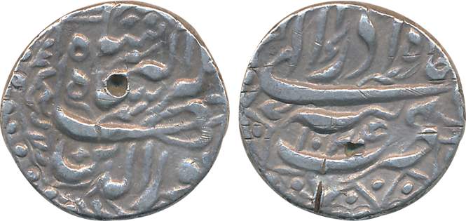 Jahangir, Silver Rupee, 11.31g, “Nur ud din” type, Tatta Mint, AH 1024, Ilahi Month Azar (