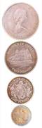 Jersey, commemorative set of Silver (4) coins issued in a limited edition to commemorate t