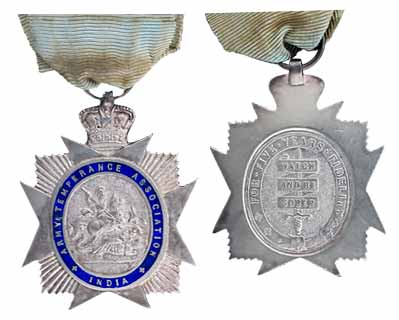 Army Temperance Medal, Silver, horseman to right on obv, Watch and be Sober with For Five 
