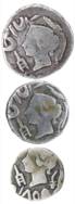 Bindraban Mint, Silver (3), Set of 3; Rupee, ½ and ¼ Rupee, in the name and portrait of Qu
