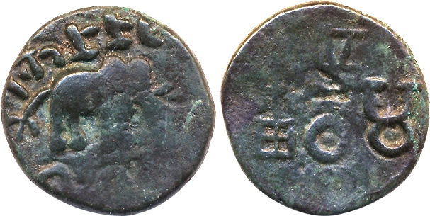 Post Mauryan, Marathwada/South Vidarbha Region, Kukutakhada, Copper die-struck, 4.89g, “El