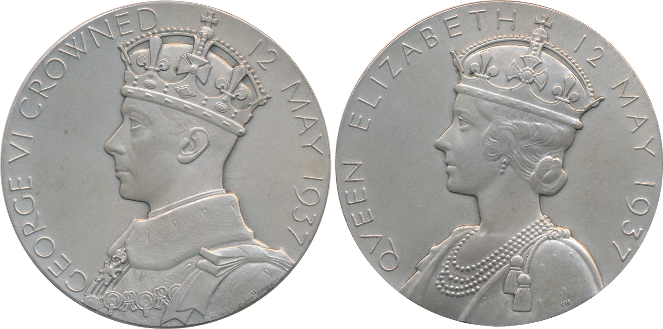 George VI, Coronation Medal, Silver, 12th May 1937, Obv: Crowned bust of George VI, Rev: C