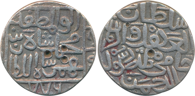 Muhammad Shah I, Silver Tanka, 10.72g, Ahsanabad Mint, AH 776 (G&G# BH27). Very fine.