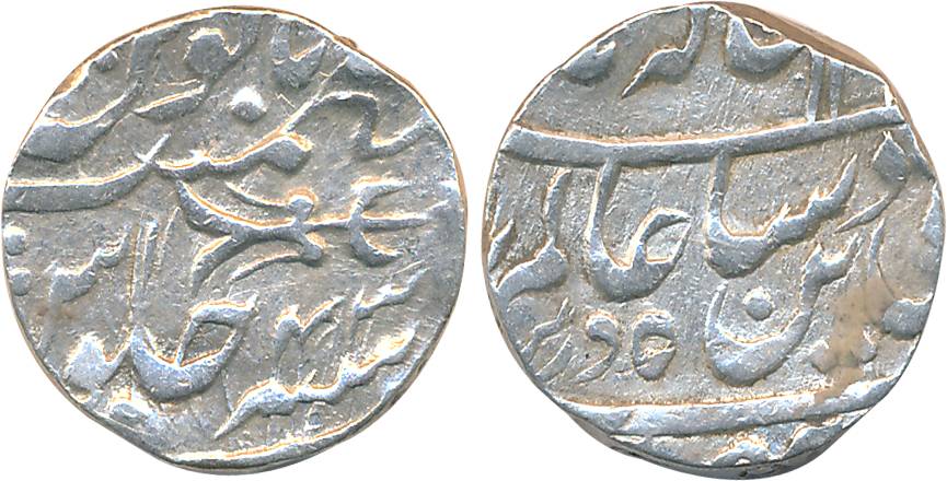 Wazir Mohammad Khan, Silver Rupee, 11.05g, Rathgarh Mint, in the name of Shah Alam II, RY 