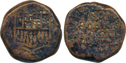 Copper Pice, 14.06g. Very fine.