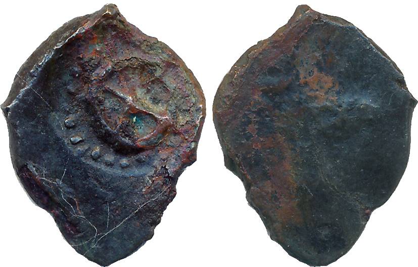 Rashtrakutas, Uninscribed and unattributed, Central Maharashtra region, Copper Alloyed, Th