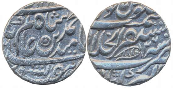 Agra- Akbarabad, Silver Rupee, 10.94g, in the name of Shah Alam II, AH 11XX/ RY 26 (M&W# T