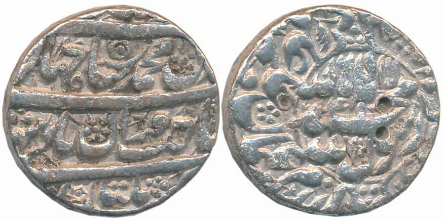 Shah Jahan, Silver Rupee, 11.15g, Multan Mint, AH 1041 (KM# 227.8). Very fine.