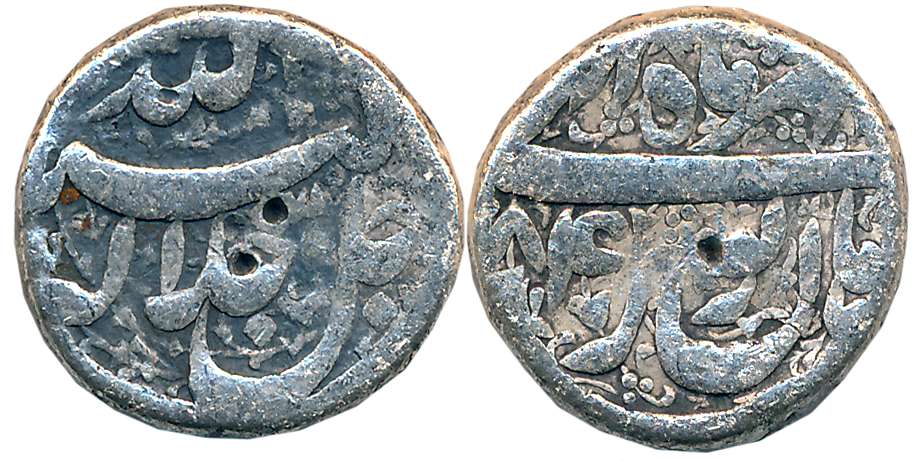 Akbar, Silver Rupee, 11.03g, “Jalalahu” type, Burhanpur Mint, Ilahi Month Tir, Year 48 (Re