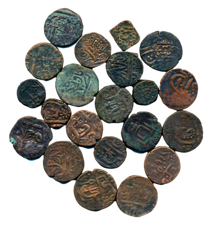 Copper (21), Mix State & types. Fine to very fine. 21 coins.