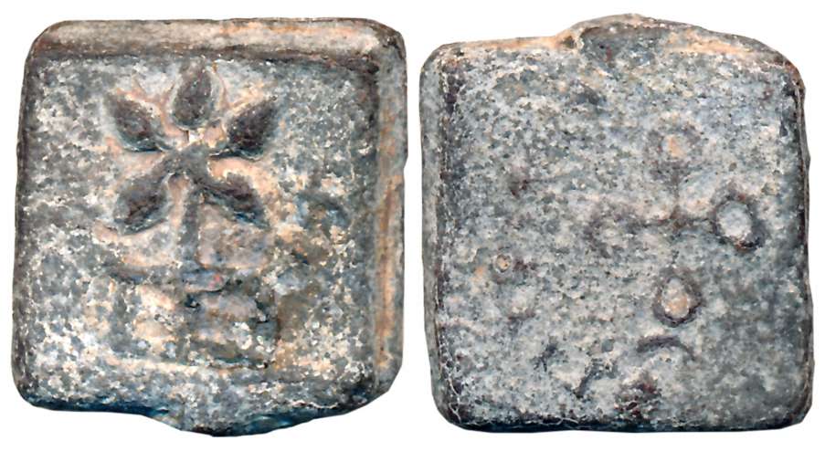Satavahanas, Siri Satakani, Lead, 11.11g, struck in the dynastic name, “Central Maharashtr