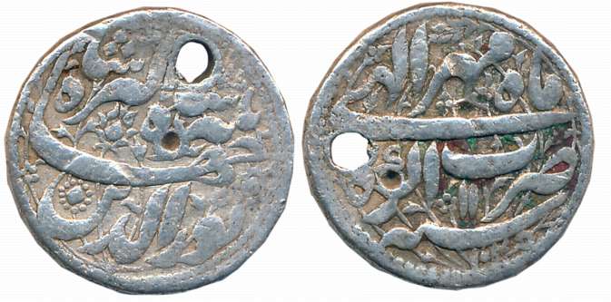 Jahangir, Silver Rupee, 10.90g, “Nur ud din” type, Agra Mint, Ilahi Month Mihir, AH 1025/ 
