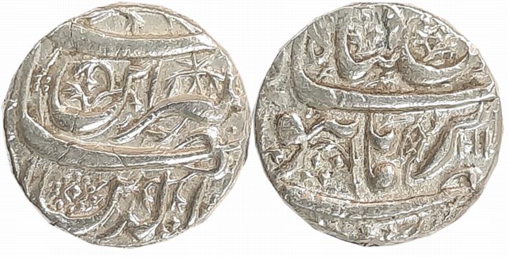 Jahangir, Silver Rupee, 11.29g, “Din Panah” couplet, Burhanpur Mint, AH 1012, a vertical F