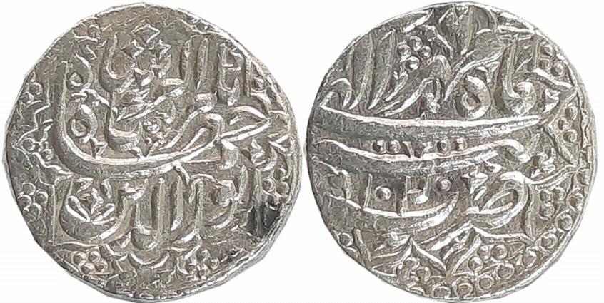Jahangir, Silver Rupee, 11.37g, Tatta Mint, AH 1020/ RY 6, Ilahi Month Mihir, both sides l