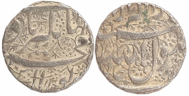 Jahangir, Silver Rupee, 11.47g, “Kalima” type, Jalnapur Mint (KM# 141.6). Very fine+, scar