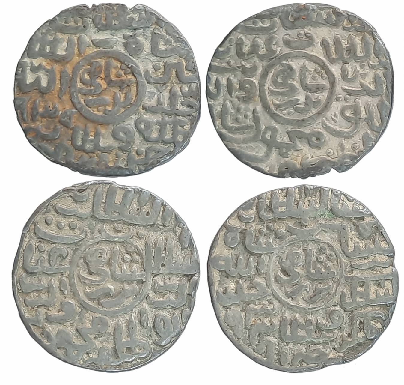 Ghiyath al din Mahmud Shah, Silver Tanka (2), 10.64g, 10.56g, Husainabad Mint, AH 939 (G&G