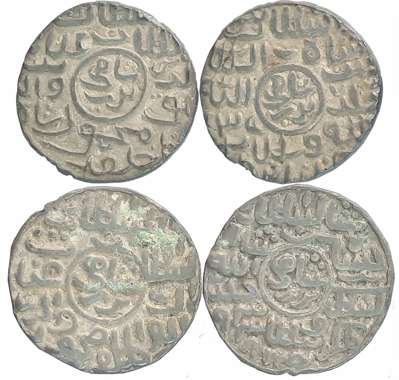 Ghiyath al din Mahmud Shah, Silver Tanka (2), 10.88g, 10.65g, Husainabad Mint, AH 939 (G&G