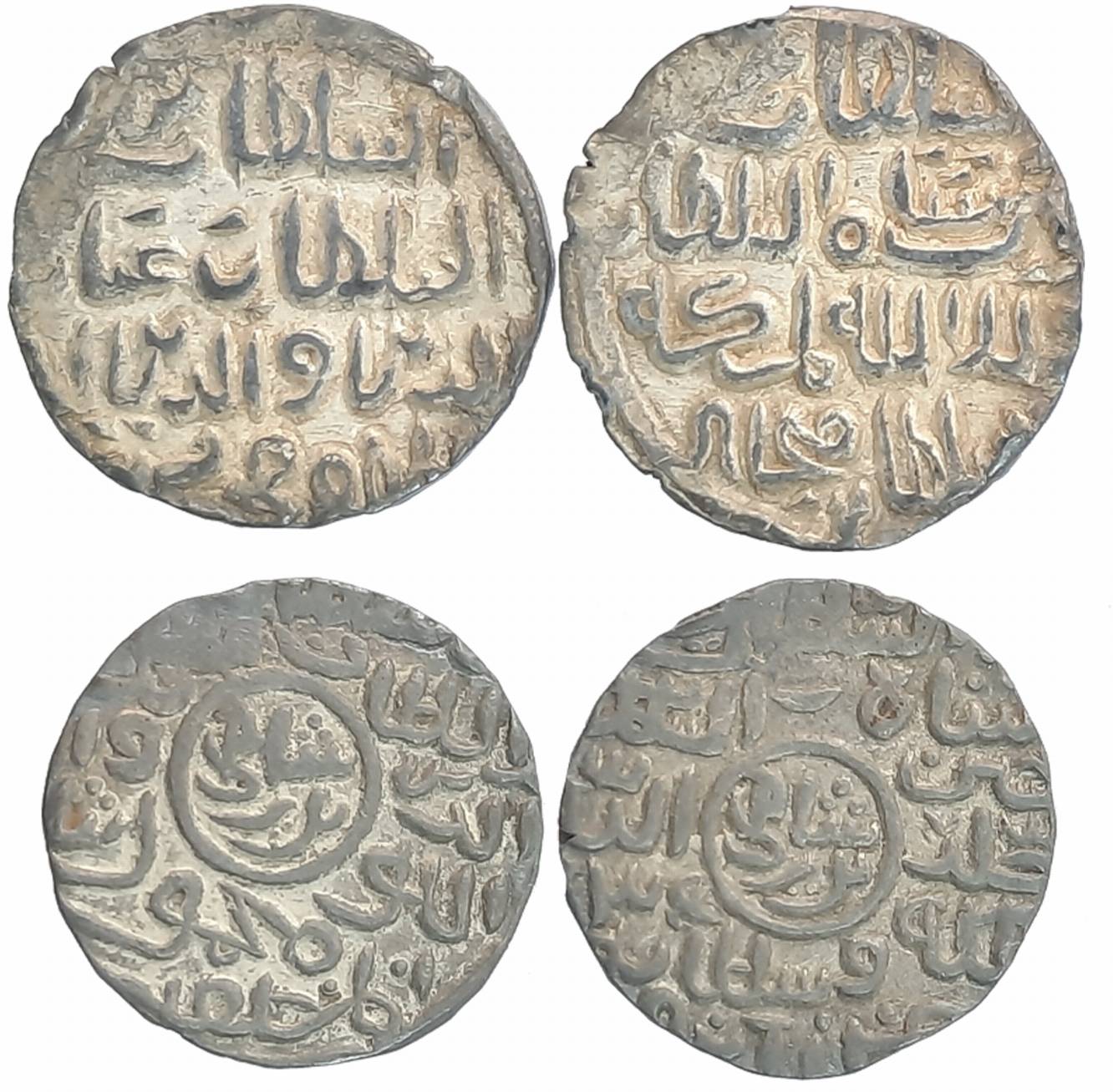 Ghiyath al din Mahmud Shah, Silver Tanka, 10.77g, 10.65g, Fathabad Mint (G&G# 931) & Husai